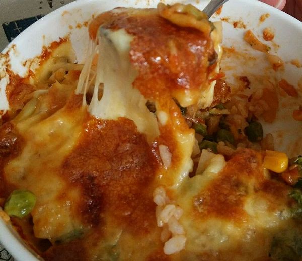 蔬菜焗饭