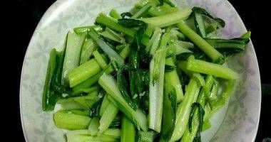 蒜蓉炒迟菜心