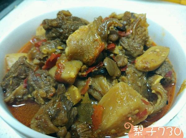 萝卜炖牛腩