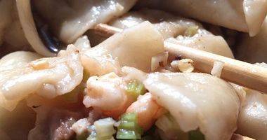 香菇虾仁猪肉芹菜饺子