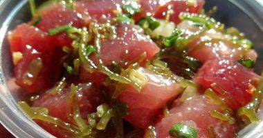 Ahi Poke/生鲜吞拿鱼--另一款夏威夷的美食