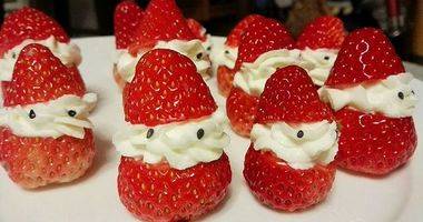 圣诞爷爷聚会 草莓蛋糕