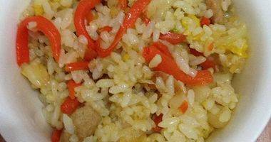 胡萝卜白菜鸡蛋炒饭