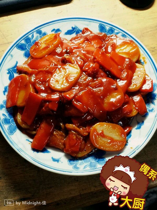 韓式辣醬炒年糕