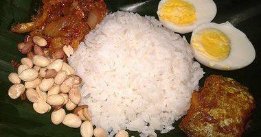 nasi lemak (椰漿饭)