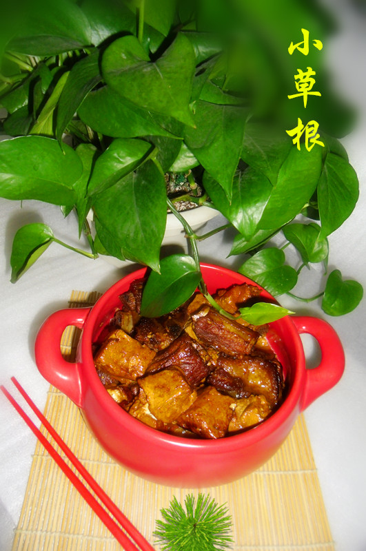 砂锅红烧排骨豆腐