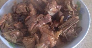 木耳冬茹炖鸭肉