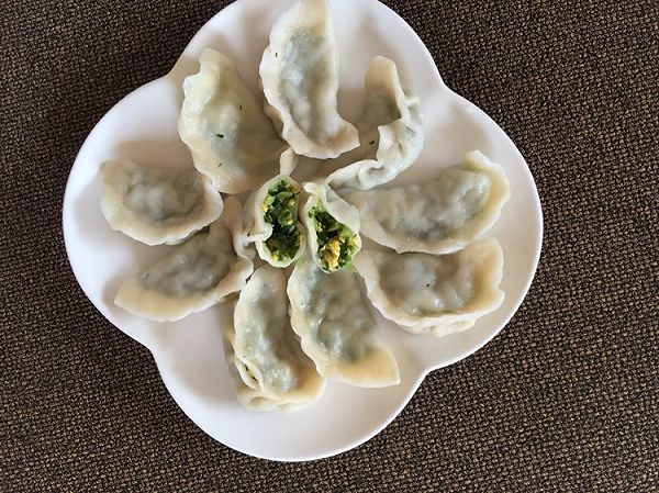 小白菜鸡蛋水饺（10）