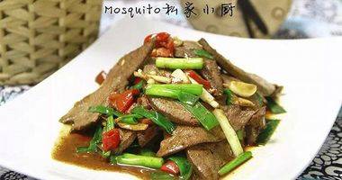 小炒猪肝（爆炒系列）【Mosquito私家小厨】