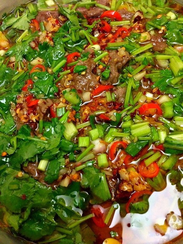 水煮牛肉（適合廣東人口味）