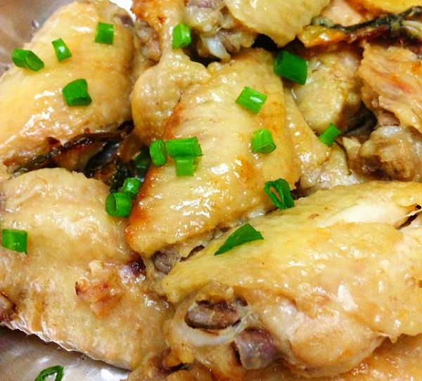 电饭锅盐焗鸡翅
