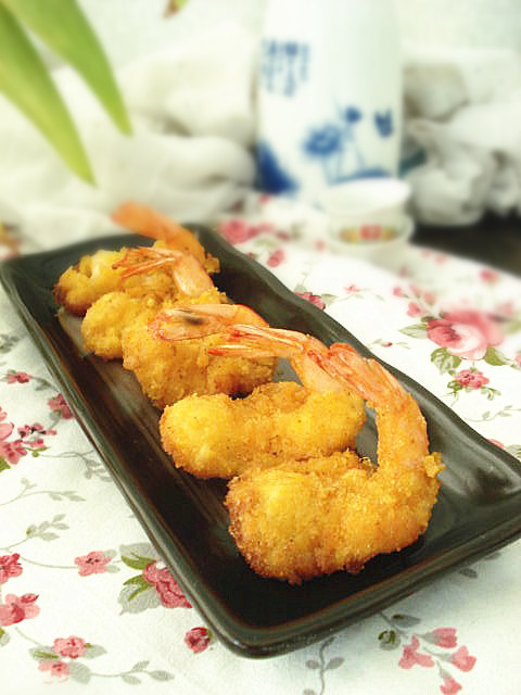 #粉粉套装试用#黑椒芙蓉虾