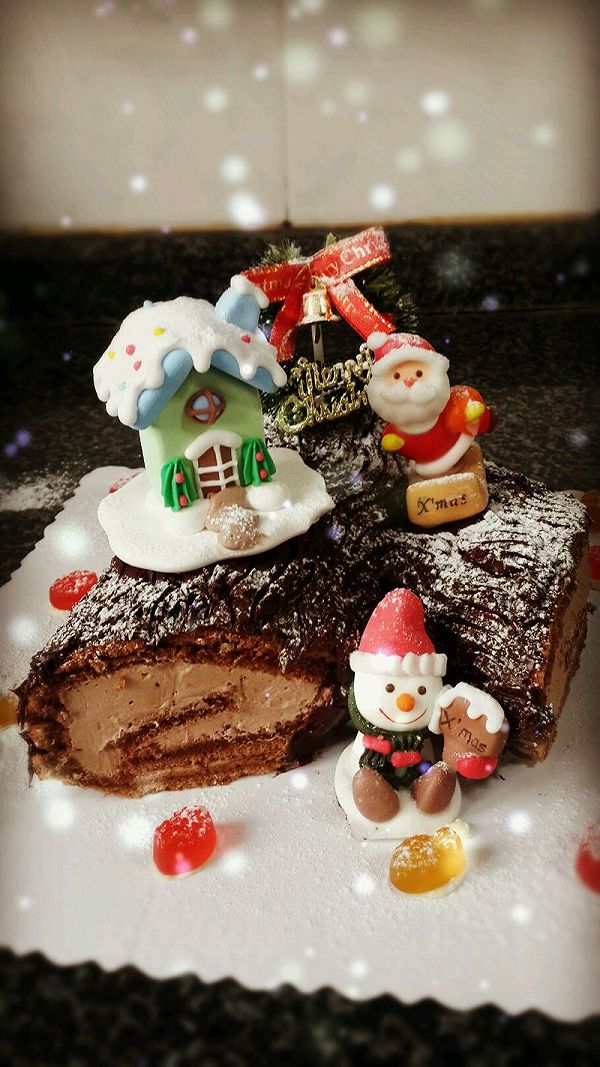 树根蛋糕(圣诞节必备~)