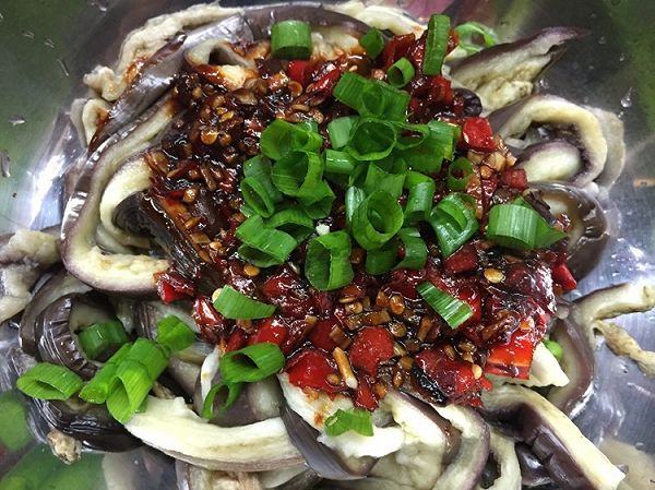 鱼香蒸茄子