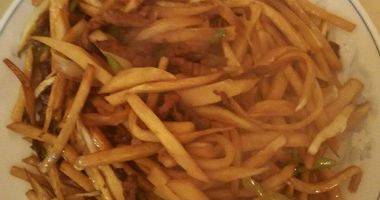 茭白炒肉丝