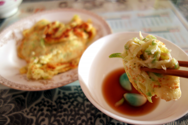 瓜菜饼子（鸡蛋西葫芦饼）