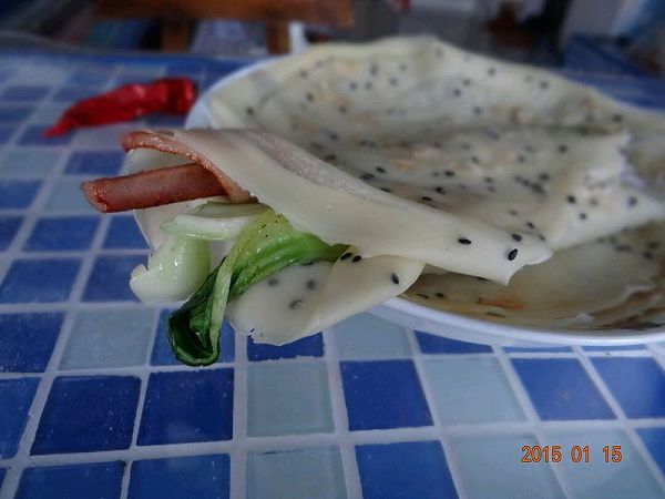 详细版十分钟快手早餐——芝麻虾皮饼