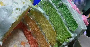 八寸彩虹蛋糕