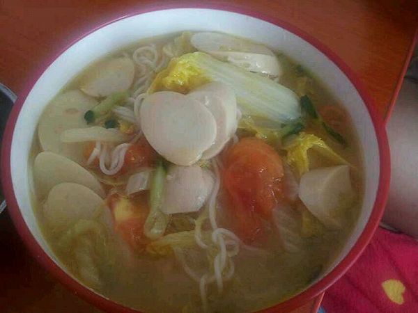 热汤面