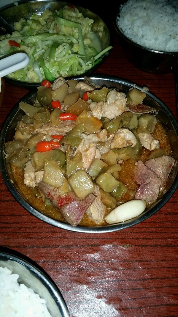榨菜炒猪肝瘦肉