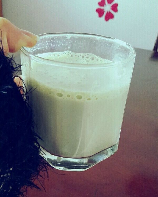 抹茶牛奶
