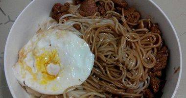 葱油肉丝面