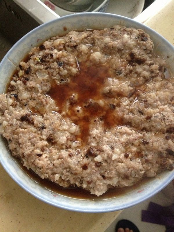 豆豉蒸肉饼