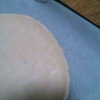 因为不是为了做披萨而发面，本要做吐司的，所以没写步骤，反正就是按发面包的方法完成一次发酵过程。