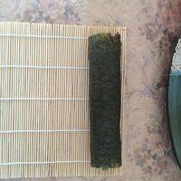 一个紫菜包饭包好啦