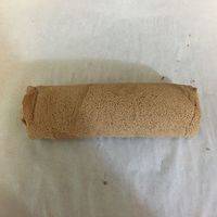 平底烤盘最好大一点，不然烤出来太厚！我就片了两片！趁温热的时候卷起造型不容易开裂！