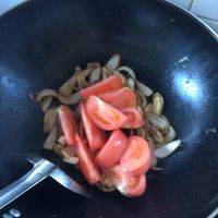 加西红柿，拌炒