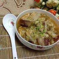 煮好后起锅盛出