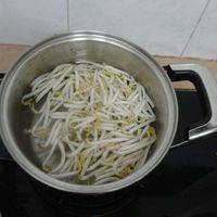 熬汤的时候可以烫熟豆芽, 空心菜。